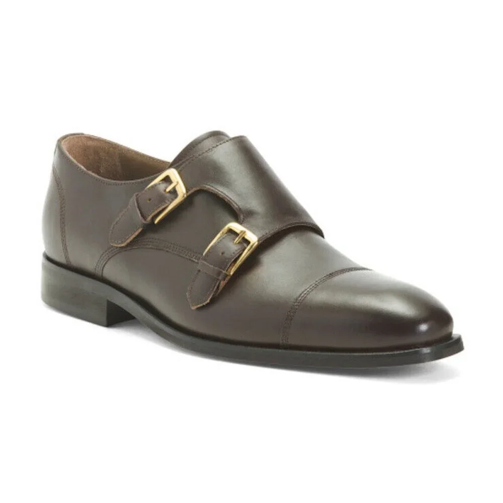 Paolo Sartori Double Monk Buckle Oxfords